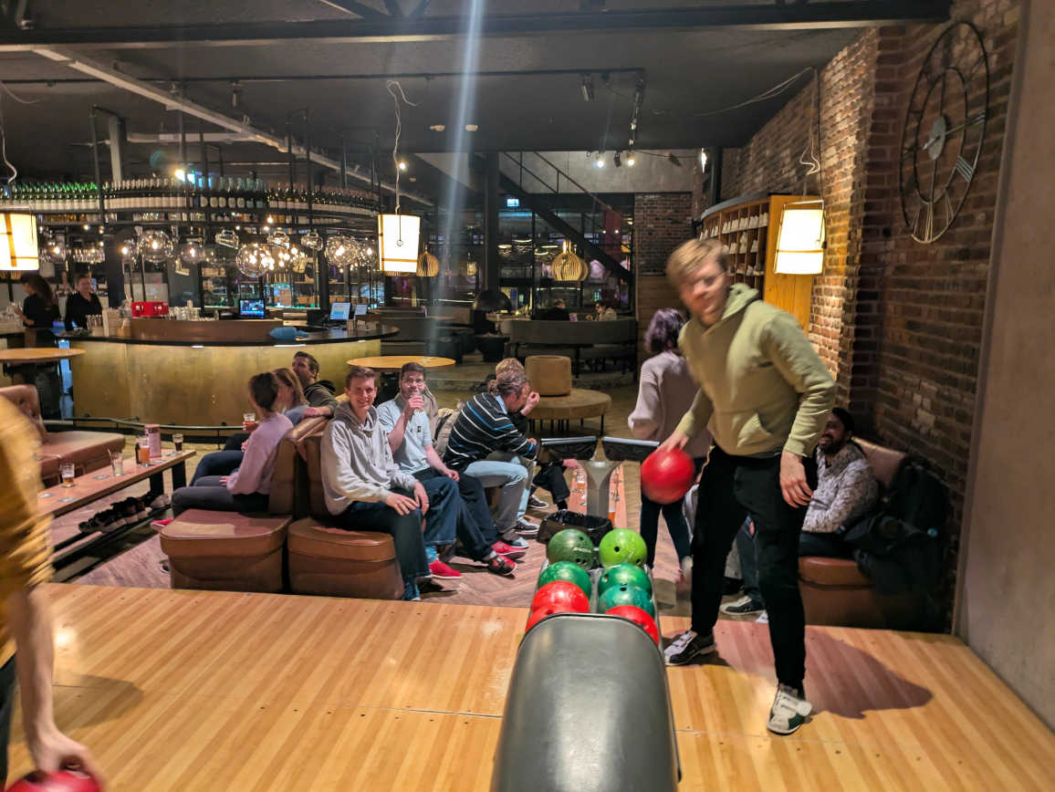 We went bowling!